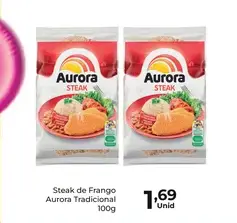 Steak de Frango Aurora Tradicional