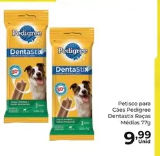 Petisco para Cães Pedigree Dentastix Raças Médias