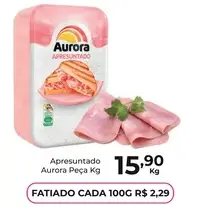 Apresuntado Aurora Fatiado