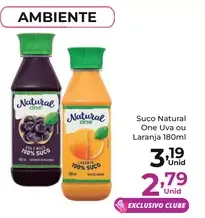 Suco Natural One Laranja