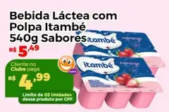 Bebida Láctea com Polpa Itambé