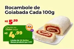 Rocambole de Goiabada