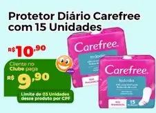 Protetor Diário Carefree