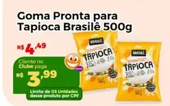 Goma Pronta para Tapioca Brasilé