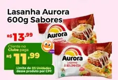 Lasanha Aurora