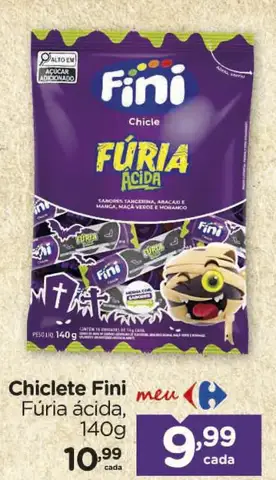 Chiclete Fini Fúria Ácida
