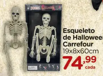 Esqueleto de Halloween