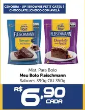 Mistura para Bolo Fleischmann Brownie Petit Gâteau