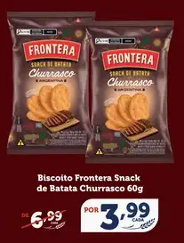 Biscoito Snack de Batata Frontera Churrasco