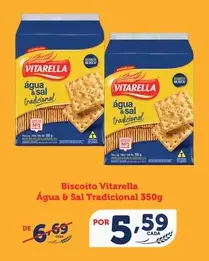 Biscoito Vitarella Água e Sal