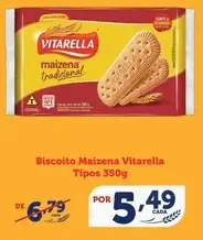 Biscoito Maizena Vitarella