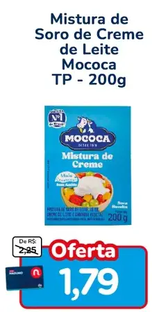 Mistura de Creme de Leite Mococa