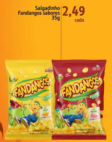 Salgadinho Fandangos Elma Chips Presunto