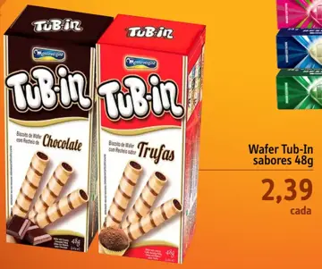 Wafer Tub-In Montevergine Chocolate