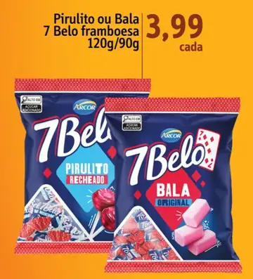 Bala 7 Belo Original