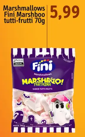Marshmallows Fini Tutti-frutti