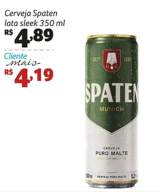 Cerveja Spaten Puro Malte