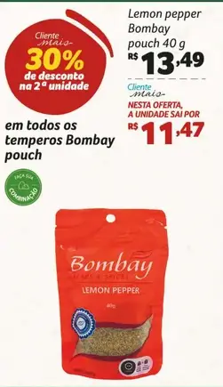 Tempero Bombay Lemon pepper