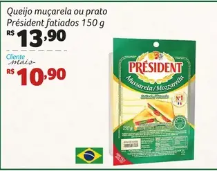 Queijo Président Prato