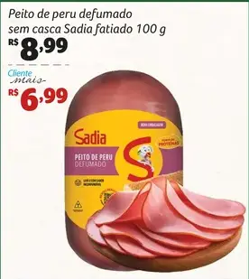 Peito de Peru Sadia Defumado