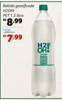 Bebida gaseificada H2OH! Limoneto