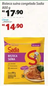 Bisteca Suína Sadia Congelada