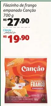 Filezinho de frango empanado