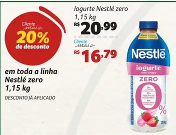 Iogurte Nestlé Zero