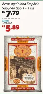 Arroz Empório São João Agulhinha Tipo 1