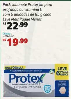 Sabonete Protex Limpeza Profunda