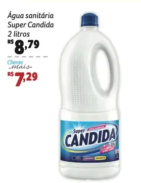 Água sanitária Candida