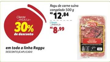 Carne moída temperada Raggu Suína