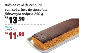 Bolo De Cenoura com Cobertura de Chocolate