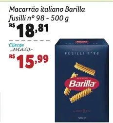 Macarrão Barilla Fusilli nº 98