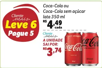 Refrigerante Coca-Cola Sem Açúcar