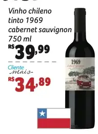 Vinho 1969 Tinto Cabernet Sauvignon