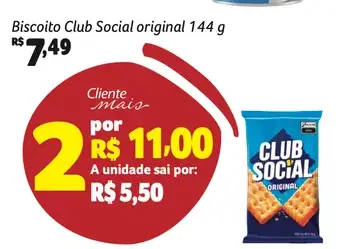 Biscoito Club Social Original