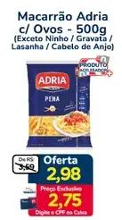 Macarrão Adria Com Ovos