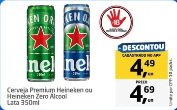Cerveja Heineken Premium Heineken
