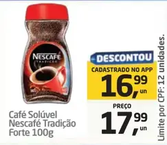 Café Solúvel Nescafé Tradição Forte
