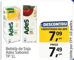 Bebida de Soja Ades
