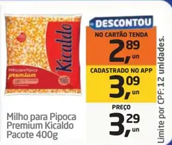 Milho para Pipoca Kicaldo Premium