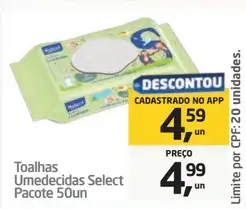 Toalhas Umedecidas Select
