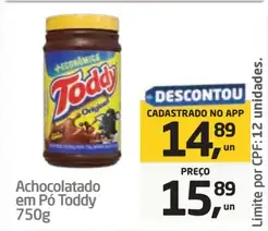 Achocolatado em Pó Toddy