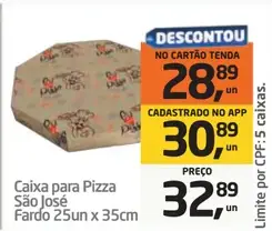 Caixa para Pizza São José