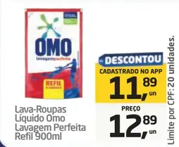 Lava-Roupas Líquido Omo Lavagem Perfeita