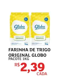 Farinha de trigo Globo Original