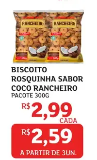 Rosquinha Rancheiro Coco