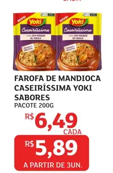 Farofa de Mandioca Yoki