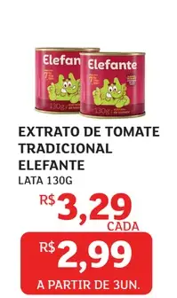 Extrato de Tomate Elefante Tradicional